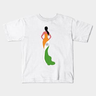 India Woman Kids T-Shirt